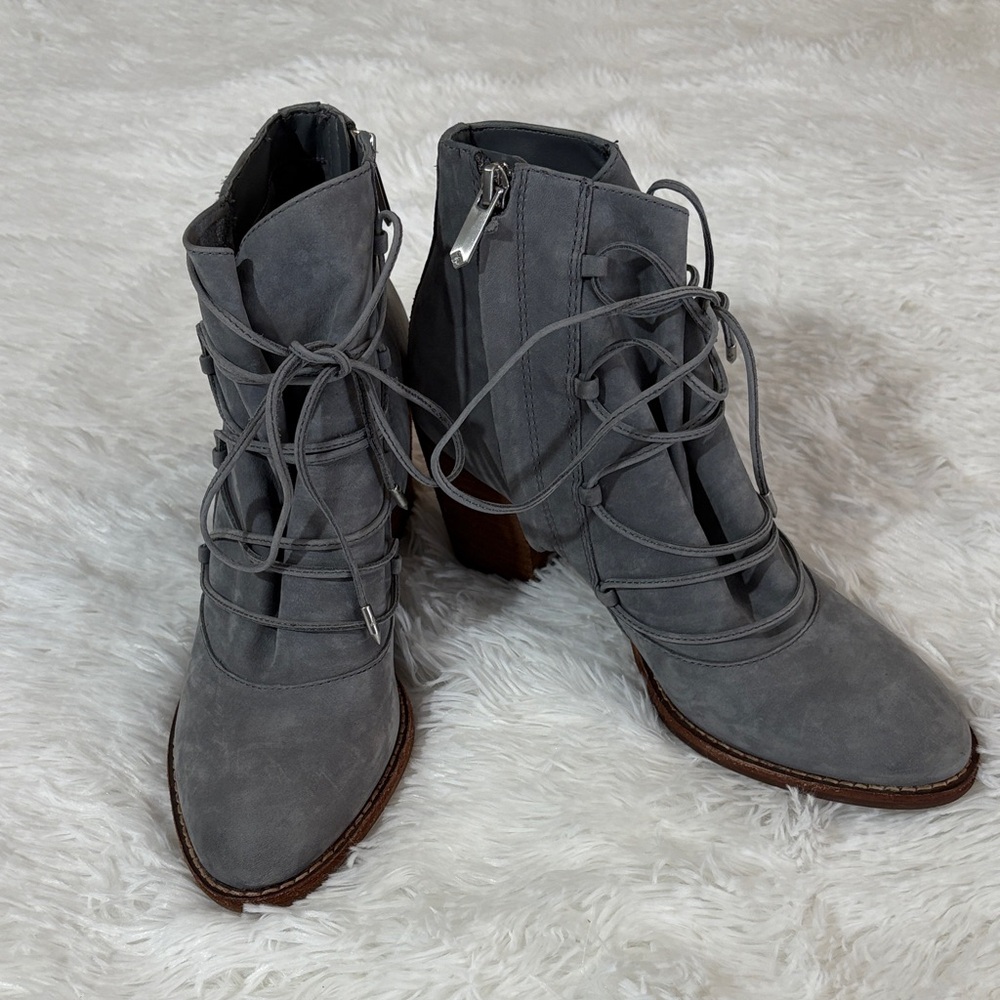 Gray Women's Ankle Boots